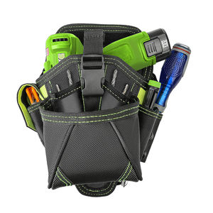 جراب مثقاب بتصميم جديد مع جيوب للأدوات ، ويناسب معظم التدريبات ذات التأثير والبطارية براغي بتات الحزام - Product Image 3