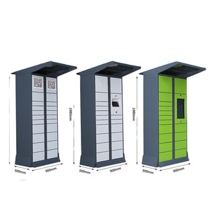 Casier de rangement extérieur intelligent avec contrôleur intelligent, option de livraison de colis, différentes options de prises pour les casiers principaux - Product Image 5