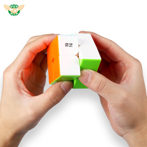 Cubo Mágico <span class=keywords><strong>Mini</strong></span> 2x2x2 de Nivel Básico, Juego de Ejercicio Cerebral ABS, Cubo de Velocidad Educativo para el Desarrollo de la Inteligencia - Product Image 3