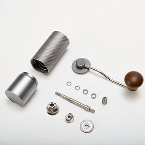 Al-Alloy Body 420 Stainless Steel Burr Homeuse Espresso Mini Small Hand Mill Portable Manual <strong>Coffee</strong> <strong>Grinder</strong> - Product Image 2