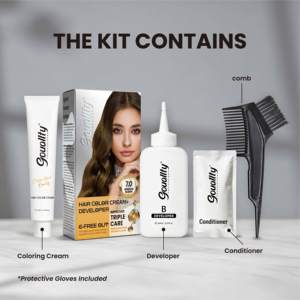 Kit Tintura <span class=keywords><strong>Capelli</strong></span> OEM/ODM Private Label Formula Personalizzata Proteine e Cheratina Crema Colorante Permanente Nutriente Produzione in Fabbrica - Product Image 2