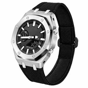 Kit de modification Ga2100 Gen 5, boîtier en acier inoxydable, bracelet en fibre de carbone, kit de modification de bracelet de montre, Casiaok <span class=keywords><strong>G</strong></span> <span class=keywords><strong>Shock</strong></span> Ga2110 - Product Image 1