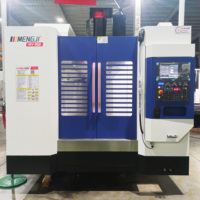 Fraiseuse verticale CNC BT40 Mengji MV-856 avec banc en fonte minérale et changeur d'outils automatique pour pièces automobiles et aérospatiales X800 Y560
