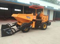 Offre Spéciale mini dumper de 3 tonnes avec équipement de chargement automatique benne basculante hydraulique benne basculante avant 4*4 entraînement sans cabine