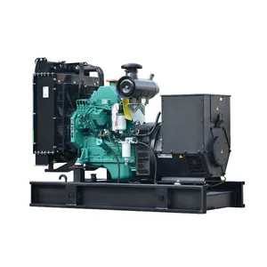 Centrale elettrica diesel 90kw con generatore monofase Cummins 4BTAA3.9-G3 90kw avviamento remoto generatore 110kva