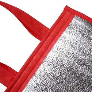 Sac isotherme écologique pour livraison de pizzas, sac à déjeuner, sac pour fruits de mer, barbecue, boissons, préservation de la fraîcheur, sac à main en aluminium - Product Image 6