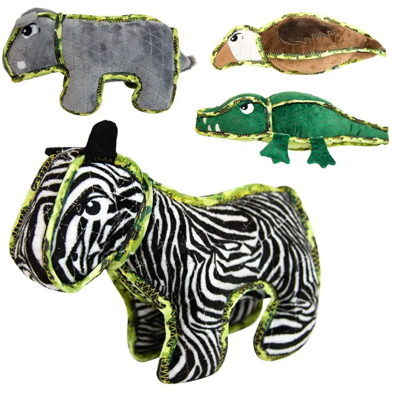 Jouets en peluche interactifs pour chien, écologique, Durable, en vrac naturel, grande mastication, bon marché, vente en gros,