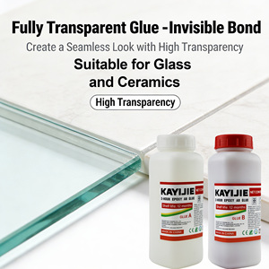 <span class=keywords><strong>Pegamento</strong></span> Epoxi AB Líquido Transparente Anti-Contracción de Bajo Precio al por Mayor, Sellador de Doble Componente para Artesanías de Cerámica - Product Image 6
