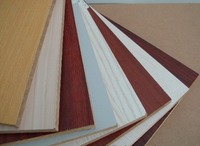 Panneau MDF à face mélaminée imitation bois 18 mm à bas prix pour meubles
