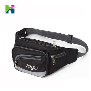 New <strong>Waist</strong> Pack <strong>Bag</strong> Hiking <strong>Waist</strong> <strong>Bag</strong> Black Fanny Pack - Product Image 1
