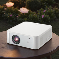 Projecteur LCD portable Android 9 WiFi Y3 pour extérieur, 4K 1080P, 8000 lumens, haut-parleurs intégrés, 3D, garantie 1 an, cinéma maison