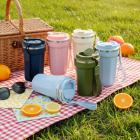 Mug à café isotherme en acier inoxydable avec logo personnalisé, écologique et réutilisable pour les sports de plein air et les voyages