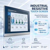 Panel de Pantalla Táctil Ethernet Mochuan de 12.1 Pulgadas con Software Gratuito, 36 Meses de Garantía, Control de Programa PLC HMI para Control de Bomba Modbu