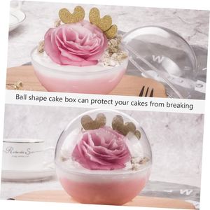 Boîtes à gâteau transparentes - Boîte à mousse portable de 700 ml pour mariages, anniversaires et occasions spéciales - Product Image 4