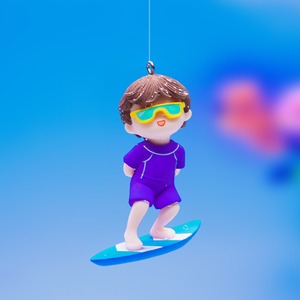 ของตกแต่งตู้ปลา Blue Diver - ฟิกเกอร์ลอยน้ำ/จมน้ำ ขายดี - Product Image 2
