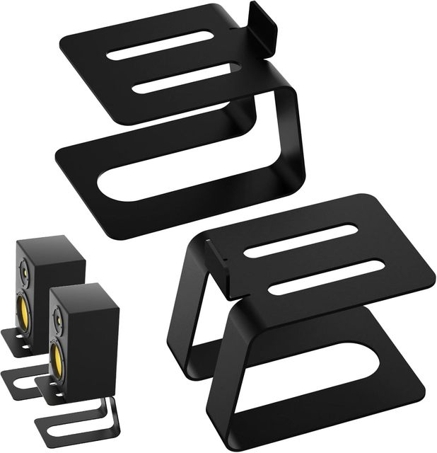 Wholesale Studio Monitor Stand Shock-absorbing Metal Desktop Speaker Stand