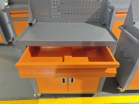 Chariot à outils industriel robuste avec roues, armoire de rangement métallique pour atelier de réparation et garage – Offre Spéciale
