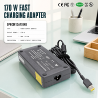 Chargeur pour ordinateur portable 170W, adaptateur d'alimentation 20V 8.5A, remplacement pour ordinateur portable haute performance, ordinateur portable de jeu