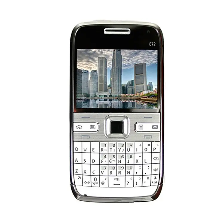 HOT SELLING Classic Bar feature phone Noki E72 3G/GSM dialer cellphone mini phone students elderly phone in stock