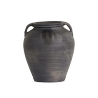 Pot de fleurs en terre cuite fait main en gros, pot en argile naturelle pour plantes d'intérieur et d'extérieur, décoration de jardin