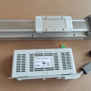 SMC LEFS25A-500 กระบอกสูบไฟฟ้าแบบไร้ก้าน ระยะชัก 500 มม. แบบสองทาง พร้อมแผ่นรองรับแรงกระแทกแบบลม เชื่อมต่อแบบแม่เหล็ก - Product Image 3