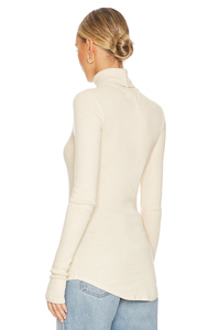Customizable Elegant <strong>Turtle</strong> <strong>Neck</strong> <strong>Jumper</strong> for Women Solid High Collar Knit Top Casual Fitted Turtleneck Sweater for Autumn - Product Image 3