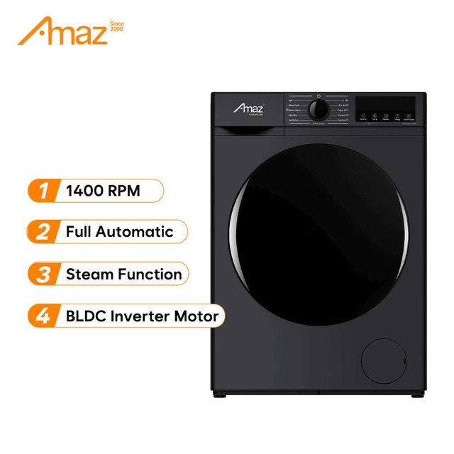6/8/10/12kg Front Loading Automatic Washing Machine 110V-220v, 50/60HZ Home Use