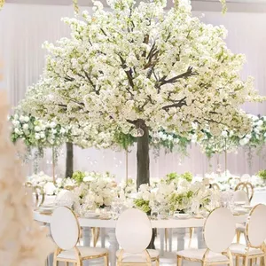 Plastic Tree 3 M 3 In 1 Cherry Tree Blossom Tree Wedding Decoration For Event