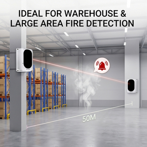 Detector de Humo de Haz Infrarrojo de Largo Alcance Tanda LPCB, Protección Contra Incendios EN 54 - Product Image 4