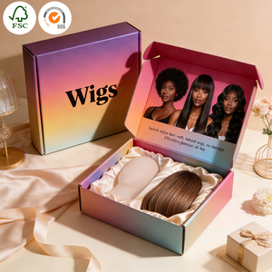 Cajas de Cartón Rígido Plegables, Ecológicas y Reciclables, con Impresión en Dorado, Personalizables <span class=keywords><strong>para</strong></span> Lencería, Cosméticos y Venta Minorista - Product Image 4