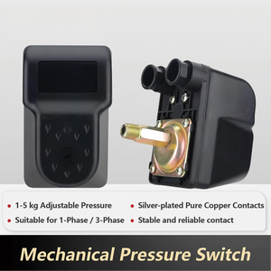 <span class=keywords><strong>Pressostat</strong></span> de <span class=keywords><strong>pompe</strong></span> à eau 4KW 250V 1/4" 3/8" Monophasé/<span class=keywords><strong>Triphasé</strong></span> Contrôleur Automatique <span class=keywords><strong>pour</strong></span> Système de Surpression Sans Réservoir - Product Image 6