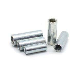 Écrou <span class=keywords><strong>cylindrique</strong></span> long en acier et carbone, M6 M8 <span class=keywords><strong>M10</strong></span> M12 - Product Image 1