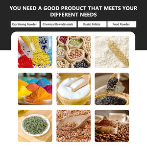 中国工业500公斤食品化工面粉淀粉咖啡粉混合卧式螺带螺旋搅拌机 - Product Image 5