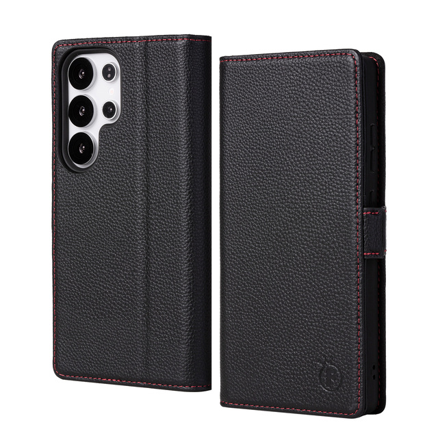 PU Leather Wallet Phone Case for Samsung Galaxy S25 Ultra Wholesale