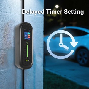 Chargeur de voiture électrique portable ZenCar 16A 3 phases 11kW AC, chargeur rapide pour véhicules électriques avec contrôle par application Wifi, prise de type 2 / GBT en option - Product Image 3