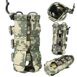 Tactical Tornado Outdoor Multifunctional Molle Water <b>Bottle</b> Set Nylon Accessory Bag Zipper Closure Mountaineering - Product Image 2