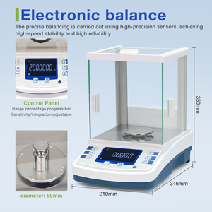 Bilancia Analitica di Alta Precisione Originale per Laboratorio e Ricerca, 100g/0.1mg, con Calibrazione Esterna - Product Image 3