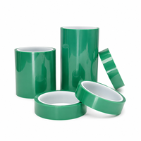 Ruban de masquage coréen GOC en PET vert résistant aux hautes températures pour la peinture en poudre et la sublimation par presse à chaud