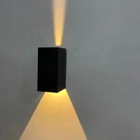 Lampu lanskap 12W 20cm, untuk dekorasi rumah Hotel taman luar ruangan, lampu dinding LED mewah, lampu dinding eksterior dalam permintaan besar