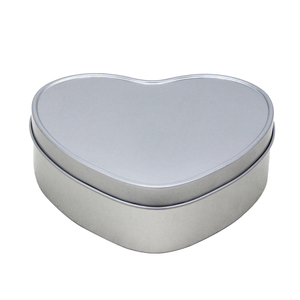 عادي باللون الفضي مخصص Oem على شكل قلب صناديق كوكيز لحفلات الزفاف الحلوى والشوكولاتة والكعك هدية عيد الحب - Product Image 3