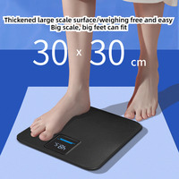 8 Sensor Smart Choice Peso corporal Medición de masa de grasa Báscula digital Báscula de grasa corporal inteligente con Informe Profesional Manillar