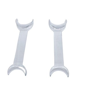 Supports cross-border dental oral care, white double-ended dental <b>hook</b>, white <b>plastic</b>, safe, durable, and non-toxic. - Product Image 1