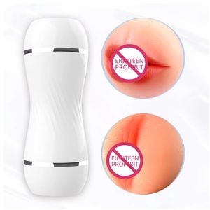 Masturbatore Maschile Realistico in TPR con Vibrazione, Giocattolo per Adulti, Vagina Tascabile, Stimolatore per Sesso Orale, Masturbatore a Forma di Vagina Reale - Product Image 6