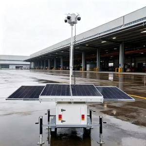 Tour de vidéosurveillance solaire mobile personnalisable avec PTZ 2*4MP, étanche IP67, 10800Wh, RITEVOLT RST-3P-S01, surveillance vidéo en temps réel - Product Image 3