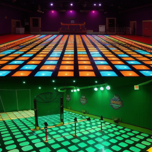 JAMMA Active Popular Interactive LED Floor