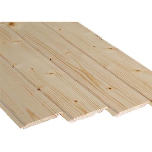 Tuỳ Chỉnh Gỗ Rắn Moistureproof Trang Trí Lưỡi Và Rãnh Gỗ Tấ<span class=keywords><strong>m</strong></span> Trần - Product Image 3