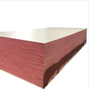 Papan MDF laminasi antiapi warna putih papan MDF laminasi