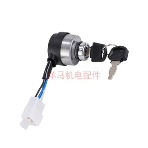 สวิตช์จุดระเบิดเครื่องกำเนิดไฟฟ้าเบนซิน 2-3Kw 4 สาย 5-8Kw 6 สาย สำหรับ 168 170 Gx160 188F กุญแจสตาร์ทเครื่องยนต์ - Product Image 2