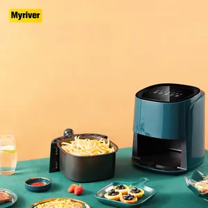 Myriver China Competitive Price Air Fryer Customized 6L Electric Health Power Oil Free Cooking Air Fryer