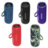 Enceinte étanche rechargeable avec LED RGB, caisson de basses portable sans fil pour fêtes et utilisation extérieure
